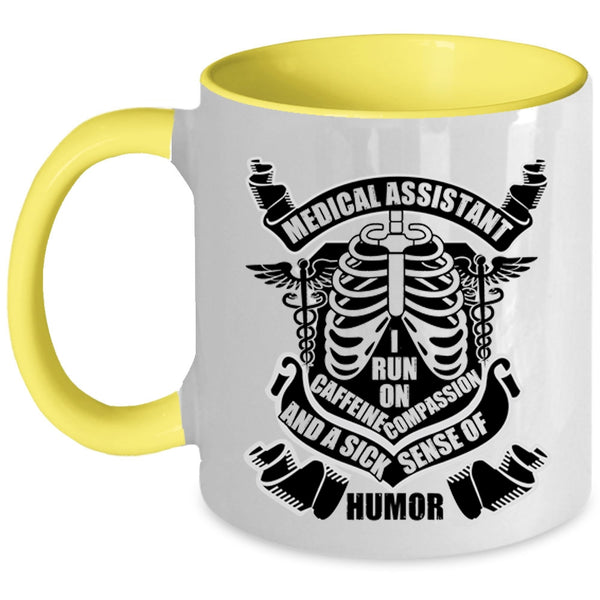 Cool Gift For Nurse Coffee Mug, Medical Assistant Accent Mug