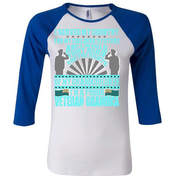 I'm A Proud Veteran Grandma T Shirt, I Love Veteran T Shirt, Awesome T-Shirts