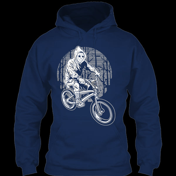 A black t-shirt with the shopify logo