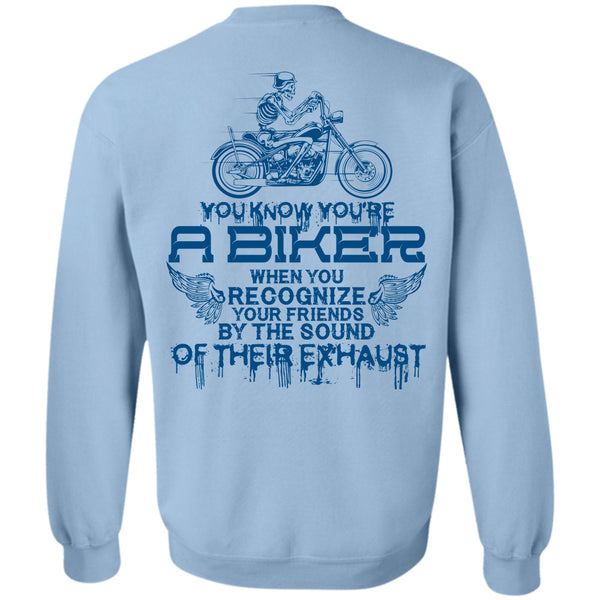 Being A Biker T Shirt, You Know You're A Biker Sweatshirt