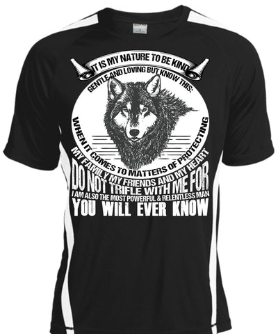 A black t-shirt with the shopify logo