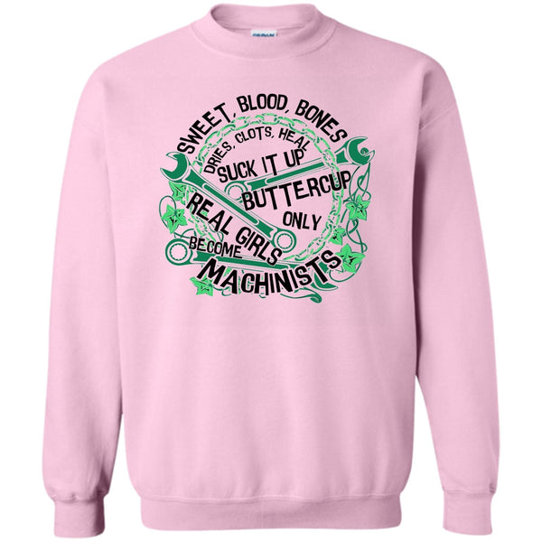 Coolest Mechanic Girls T Shirt, Sweet Blood Bones Sweatshirt