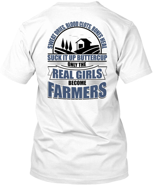 A black t-shirt with the shopify logo