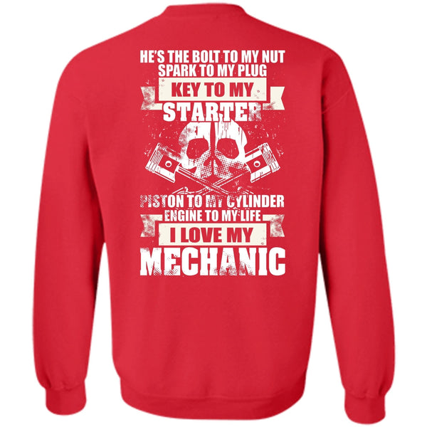 Being A Mechanic T Shirt, Engine To My Life Sweatshirt