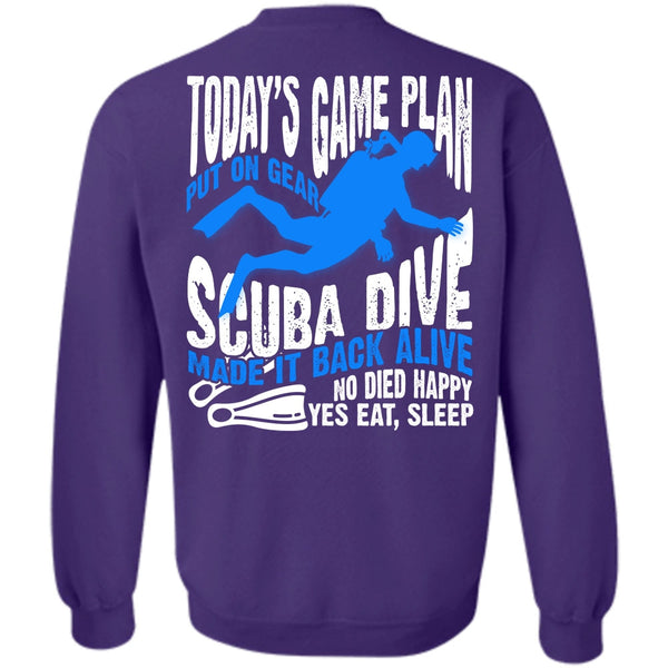 Put On Gear Scuba Dive T Shirt, I Love Diving Sweatshirt