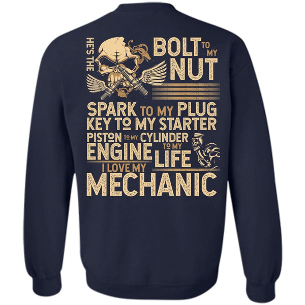 Engine Life T Shirt, Being A Mechanic Sweatshirt