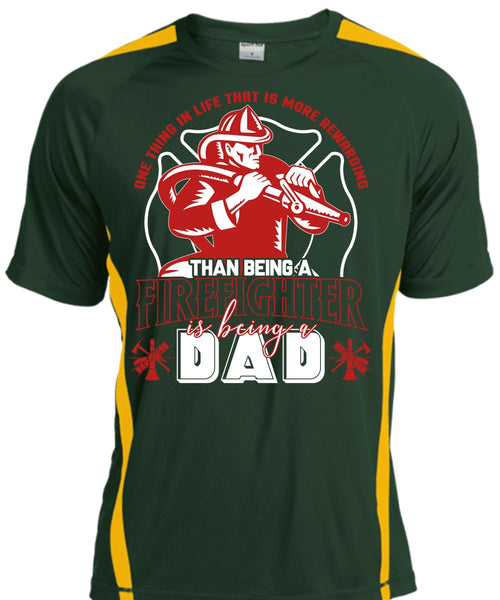 Being A Firefighter T Shirt, Being A Dad T Shirt, Cool Shirt