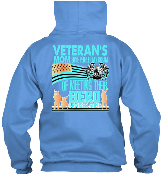 Veteran's Mom T Shirt, I Love Veteran T Shirt