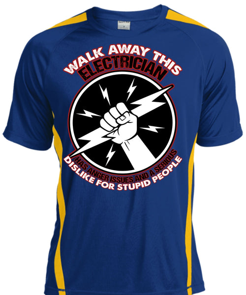 Walk Away This Electrician T Shirt, Dislike For Stupid People T Shirt, Cool Shirt