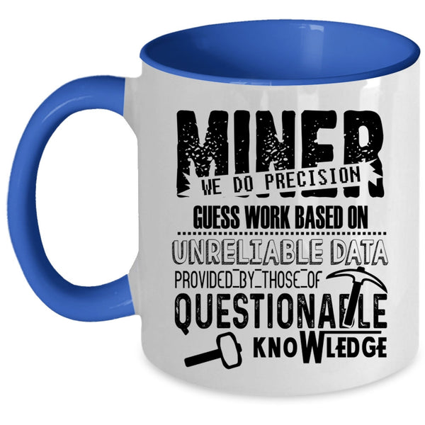 Best Gift For Husband Coffee Mug, Awesome Miner Accent Mug