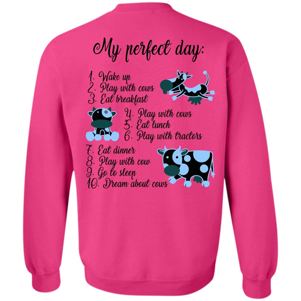 Being A Farmer T Shirt, Wake Up Play With Cows Sweatshirt