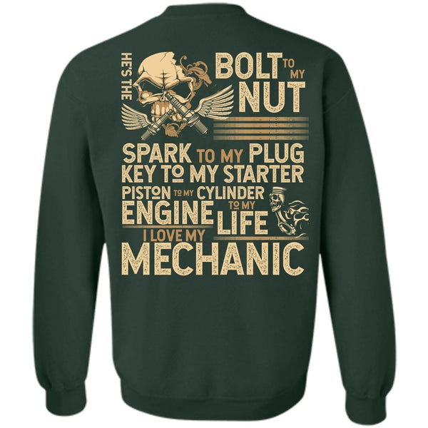 Engine Life T Shirt, Being A Mechanic Sweatshirt