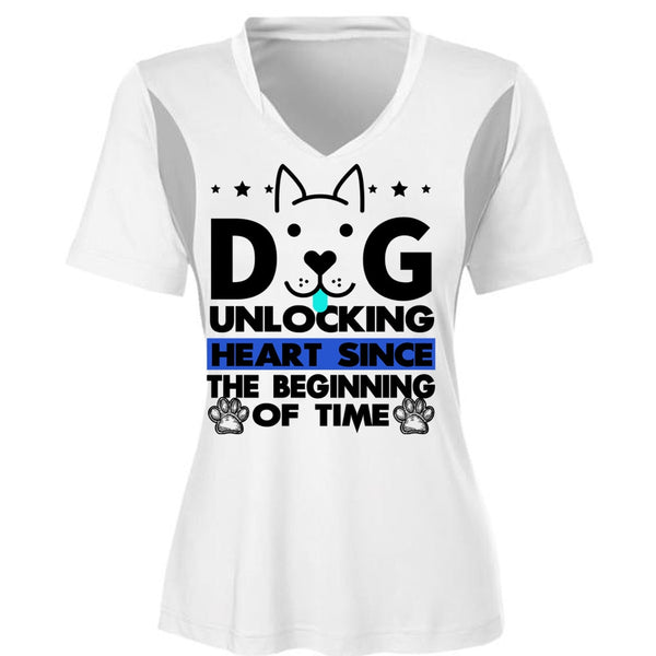 Dog Unlocking Heart T Shirt, I Love My Dog T Shirt, Awesome T-Shirts
