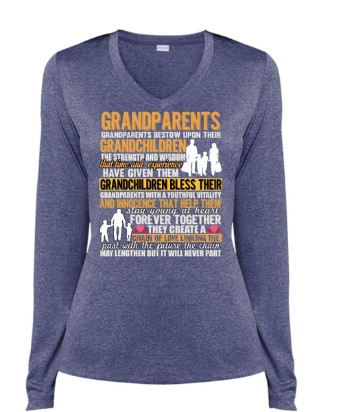 Grandparents Bestow Upon Their Grandchildren T Shirt, I Love Grandkid T Shirt
