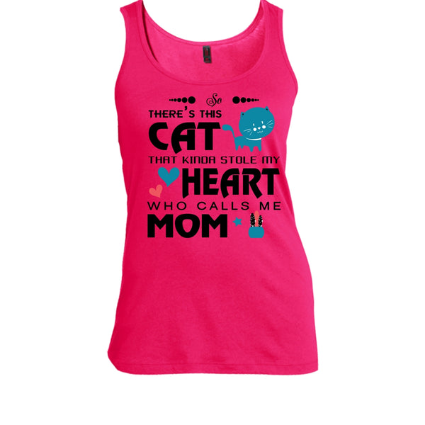 This Cat That Kinda Stole My Heart Shirt, Who Calls Me Mom Shirt