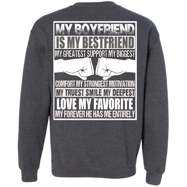 Love My Favorite T Shirt, I Love Boyfriend Sweatshirt
