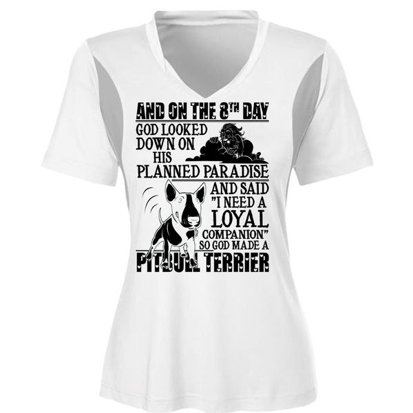 God Made A Pit Bull Terrier T Shirt, I Love Pit Bull T Shirt, Awesome T-Shirts
