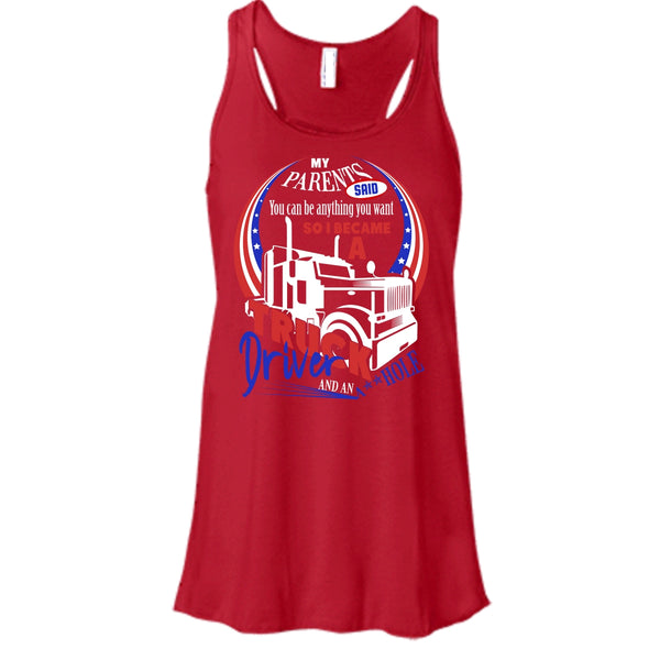 I Became A Truck Driver T Shirt, Gift For Son Tank Top