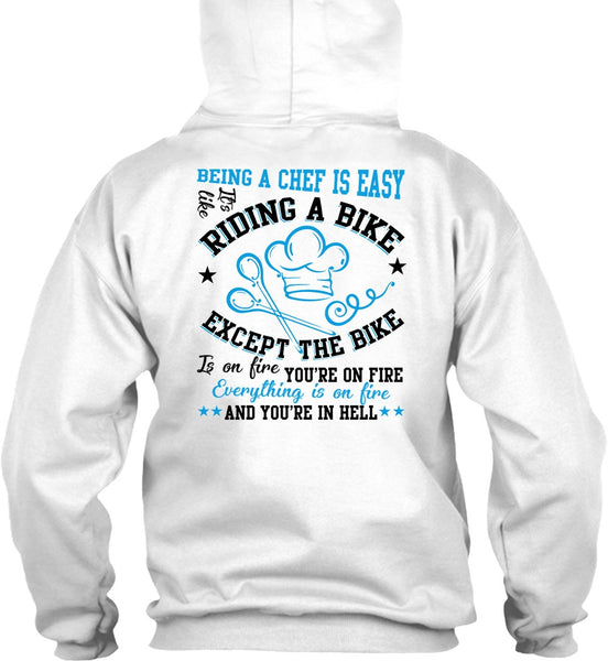 Being A Chef Is Easy T Shirt, I Love Cooking T Shirt
