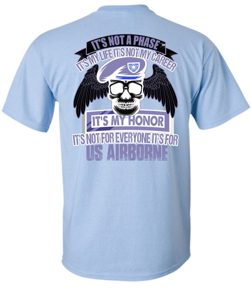 It's For US Airborne T Shirt, I Love Veteran T Shirt