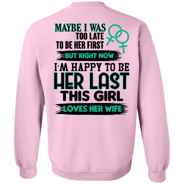 I Love Husband T Shirt, This Girl Loves Her Wife Sweatshirt
