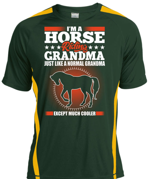 I'm A Horse Riding Grandma T Shirt, Normal Grandma T Shirt, Cool Shirt