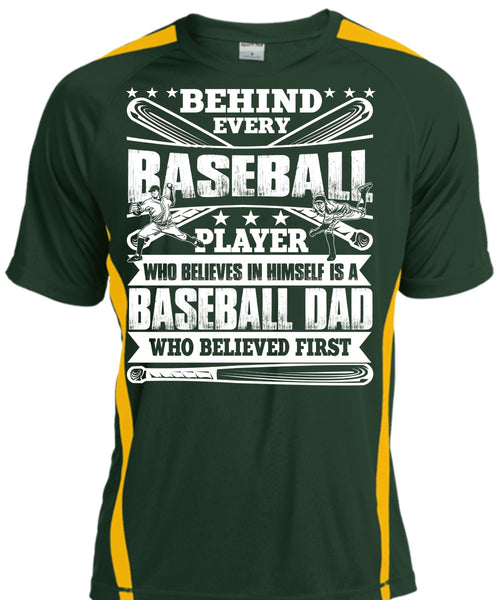 Baseball Dad T Shirt, Behind Every Baseball T Shirt, Cool Shirt