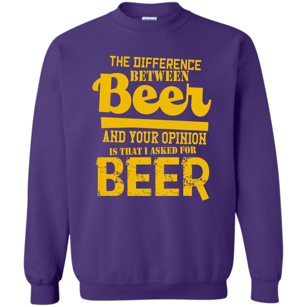 I Asked For Beer T Shirt, Coolest Beer Drinker Sweatshirt