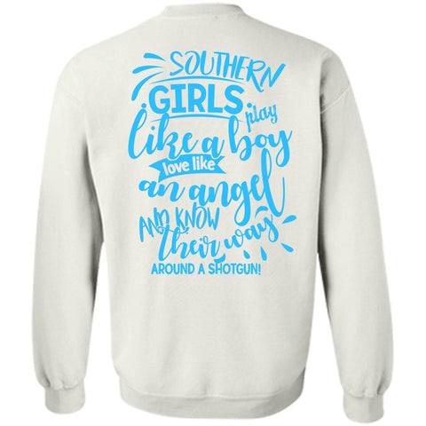 A black t-shirt with the shopify logo