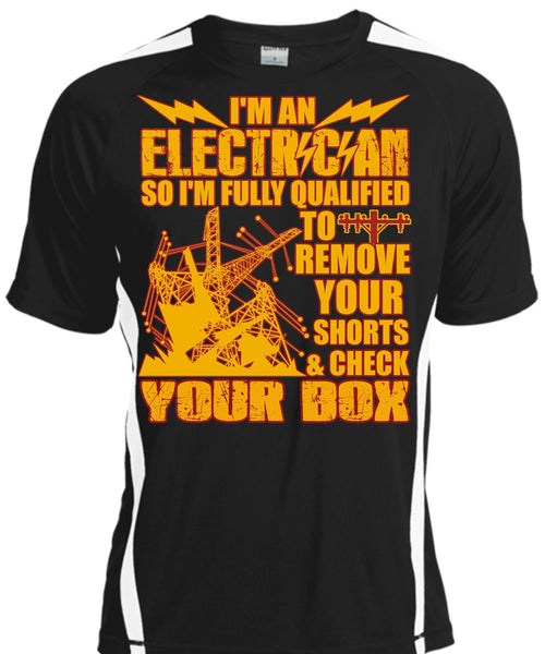 A black t-shirt with the shopify logo