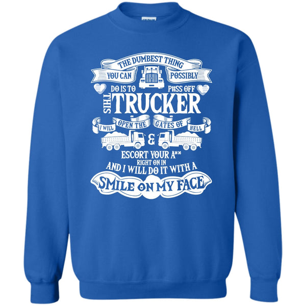 Coolest Trucking T Shirt, I Am A Truck Driver Sweatshirt