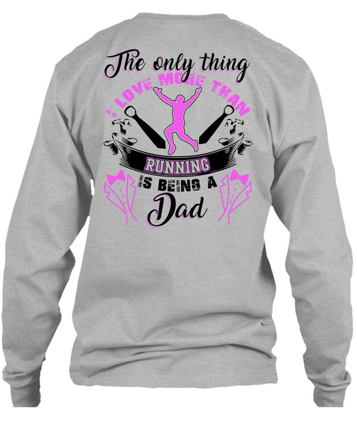 I Love More Than Running T Shirt, I Love Running T Shirt