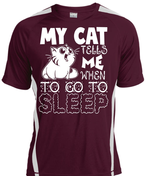 My Cat Tells Me T Shirt, To Go To Sleep T Shirt, Cool Shirt