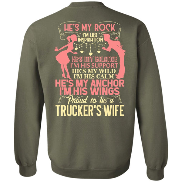 I'm His Wings T Shirt, I Love Trucking Sweatshirt