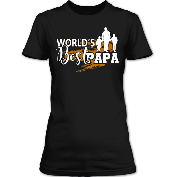 World's Best Papa T Shirt, Coolest Papa T Shirt