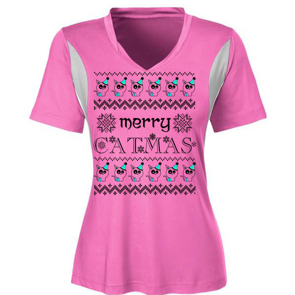 Merry Catmas T Shirt, Happy New Year T Shirt, Awesome T-Shirts