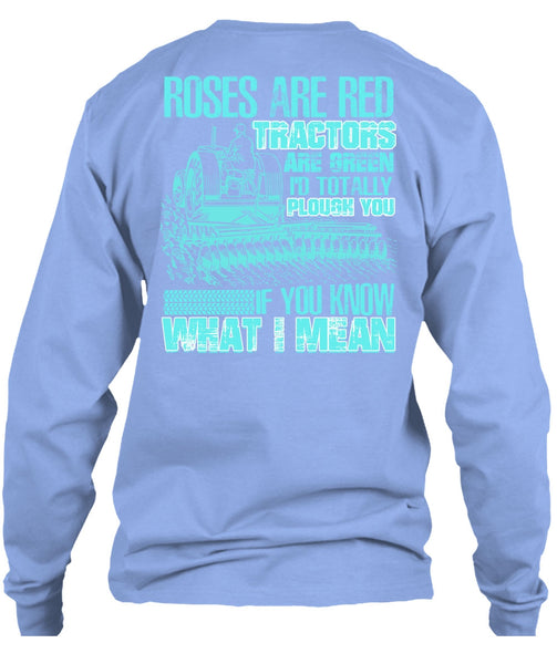 Roses Are Red T Shirt, I Love Farming T Shirt