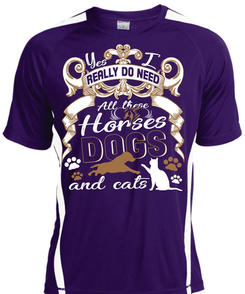 All These Horses Dogs And Cats T Shirt, Being An Equestrian T Shirt, Cool Shirt