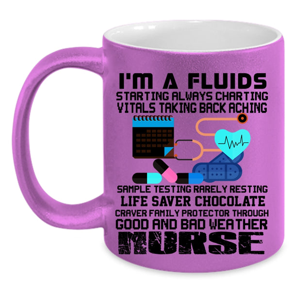Cute Gift For Nurse Coffee Mug, I'm A Nurse Accent Mug