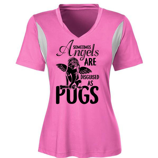 Sometimes Angels Are Disguised As Pugs T Shirt, I Love Dog T Shirt, Awesome T-Shirts