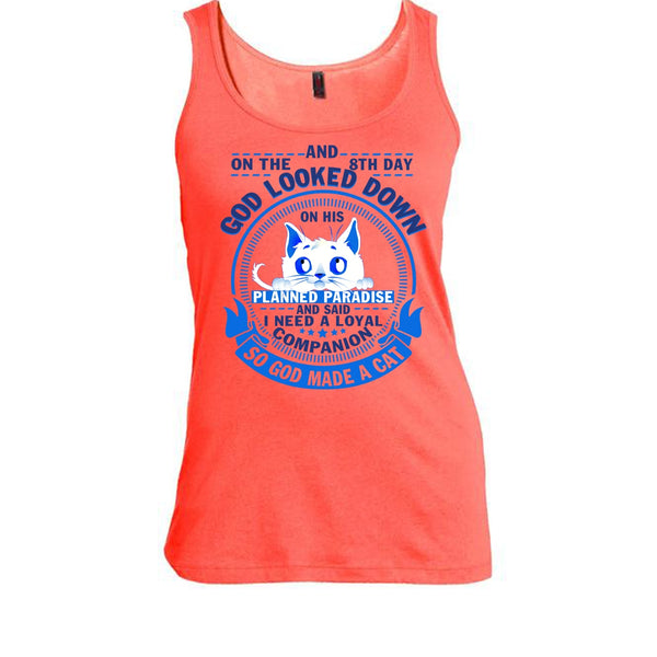 On The 8th Day T Shirt, Coolest Cat Lover T Shirt, Awesome t-shirts