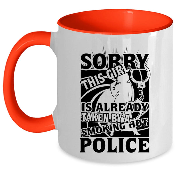 Cool Wife Coffee Mug, This Girl Is Already Taken By A Hot Police Accent Mug