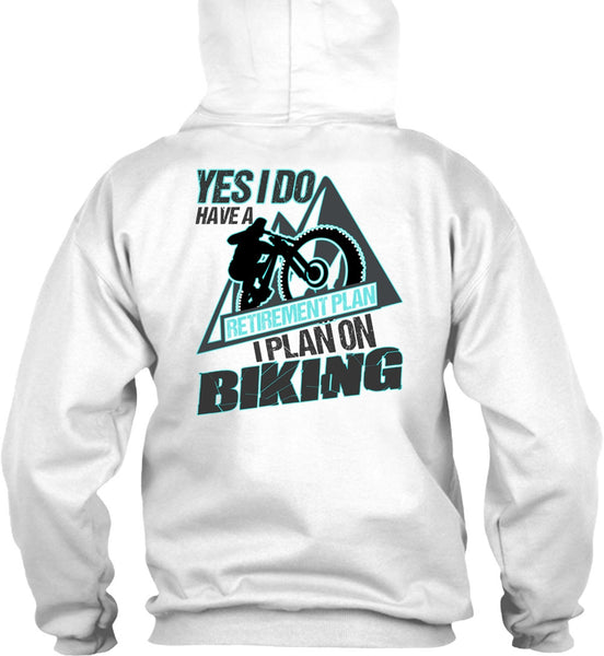 I Plan On Biking T Shirt, I Love Biker T Shirt