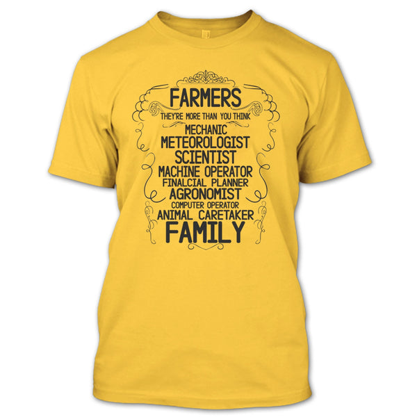 Farmers T Shirt, Gift For Farmer T Shirt