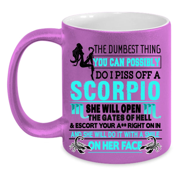 Birthday Gift For Daughter Coffee Mug, Scorpio Accent Mug