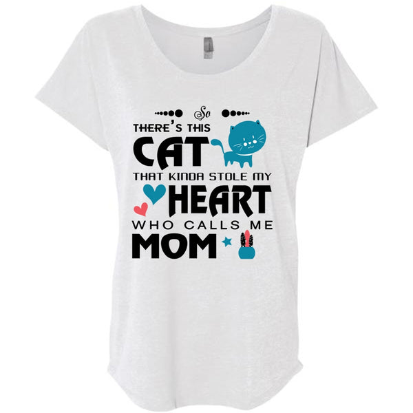 There's This Cat That Kinda Stole My Heart T Shirt, Calls Me Mom T Shirt, My Favorite T Shirt