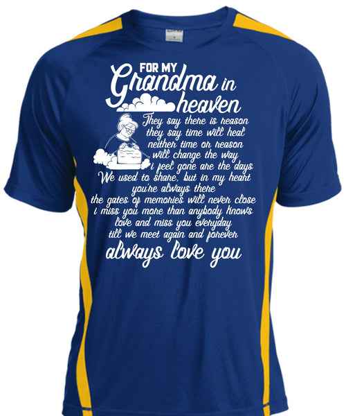 For My Grandma In Heaven T Shirt, Love You T Shirt, Cool Shirt