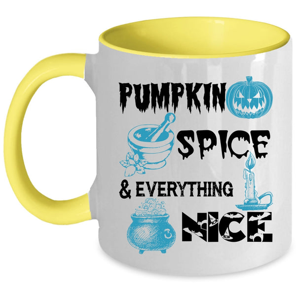 Everything Nice Coffee Mug, Pumpkin Spice Accent Mug