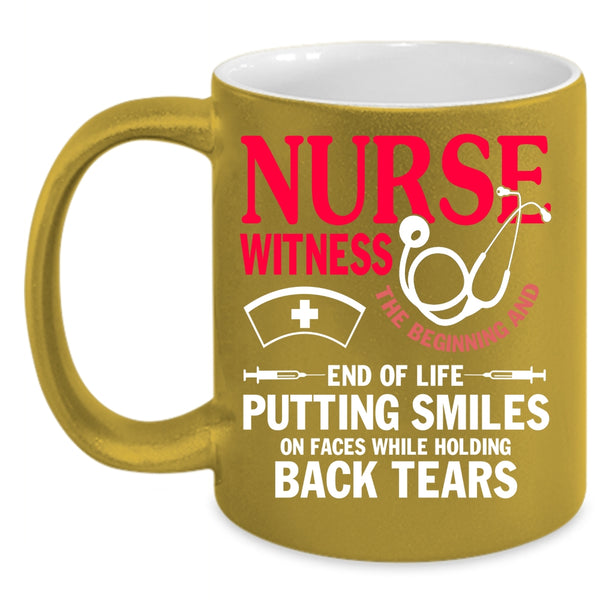 Nurse Witness Coffee Mug, Cute Gift For Nurse Coffee Cup