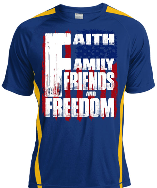 Faith Family Friends And Freedom T Shirt, Being A Veteran T Shirt, Cool Shirt